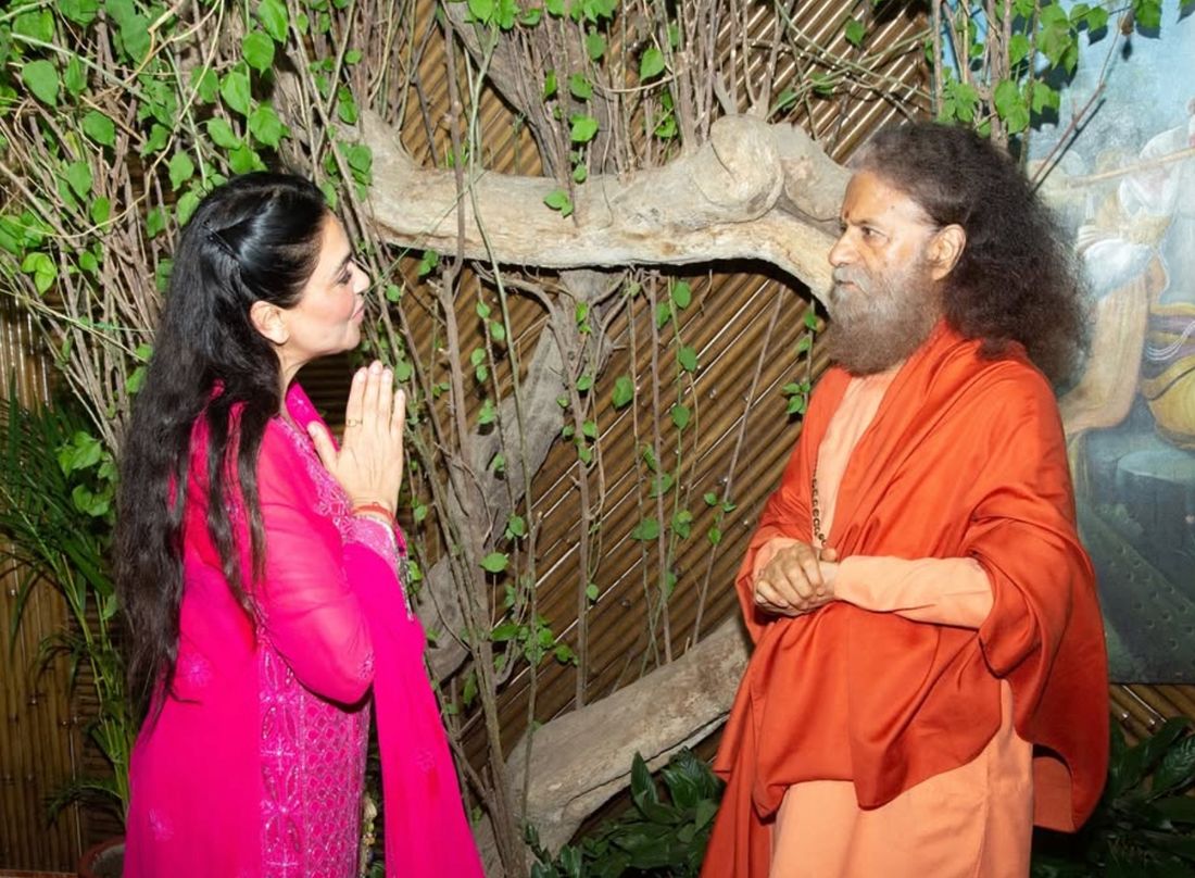 Somya Khurana in conversation with Pujya Swamiji